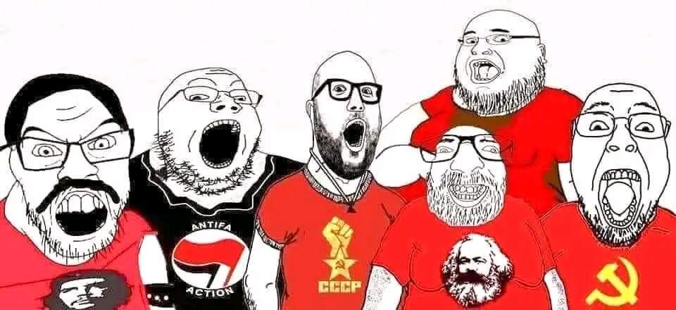 Marxist Wokesters Blank Meme Template