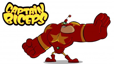 Captain Biceps Blank Meme Template