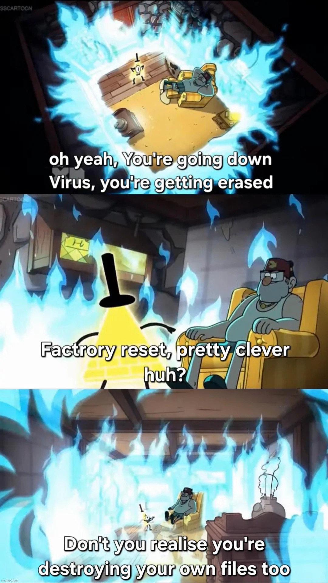 In related news, Garry's Mod SOMEHOW fucked over my PC to the "Insert proper Boot device" message (this has since been resolved) | made w/ Imgflip meme maker