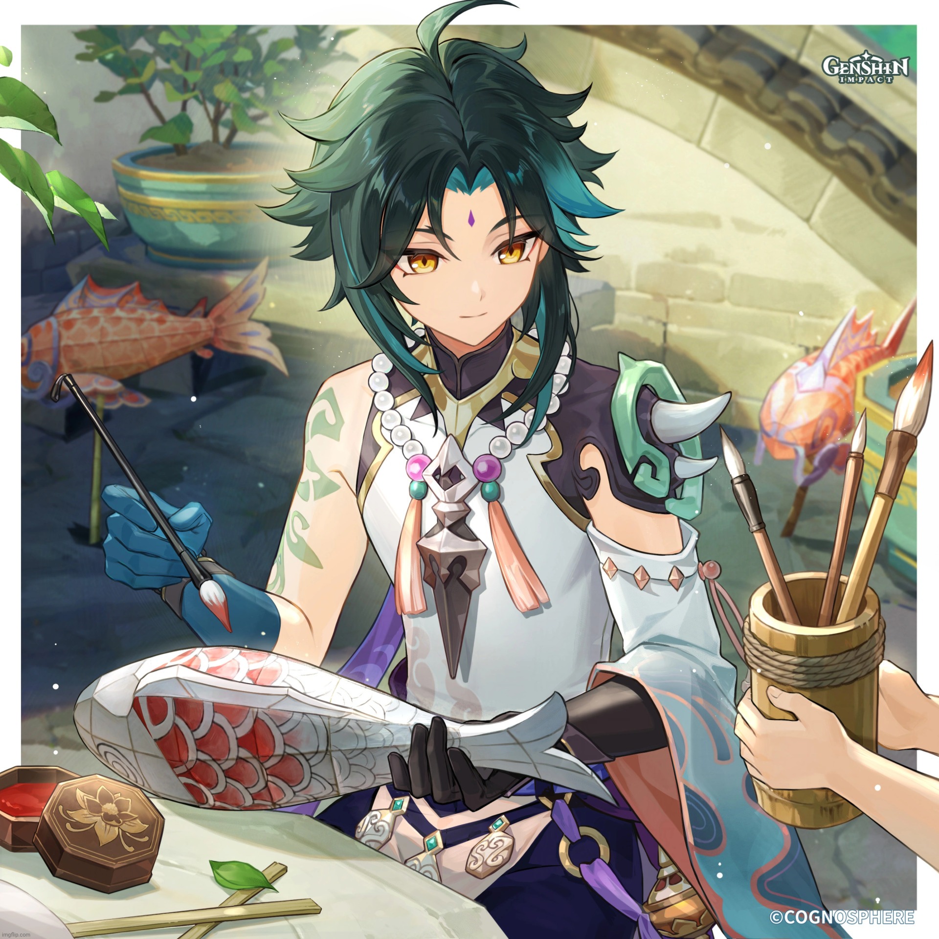 Happy Birthday Xiao (17.04.2026) | image tagged in xiao birthday art 2026,birthday,genshin impact | made w/ Imgflip meme maker