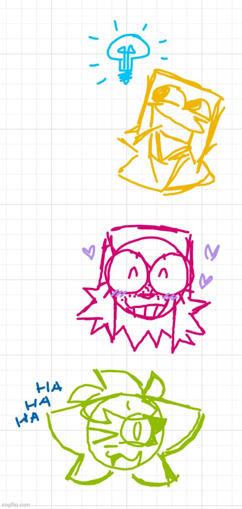 whiteboard drawings of my big 3 | made w/ Imgflip meme maker