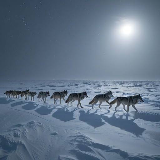 Wolf pack Blank Meme Template