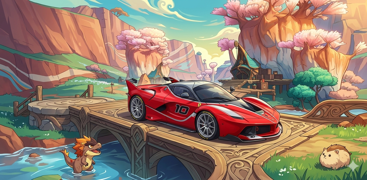 2016 Ferrari FXX-K Blank Meme Template