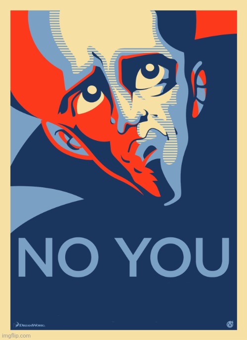 No you (can be used in comments) Blank Meme Template