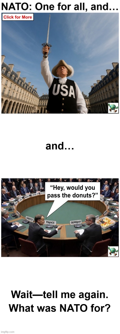 What was the reasoning behind creating NATO and is this still relevant? | image tagged in maga,conservative | made w/ Imgflip meme maker