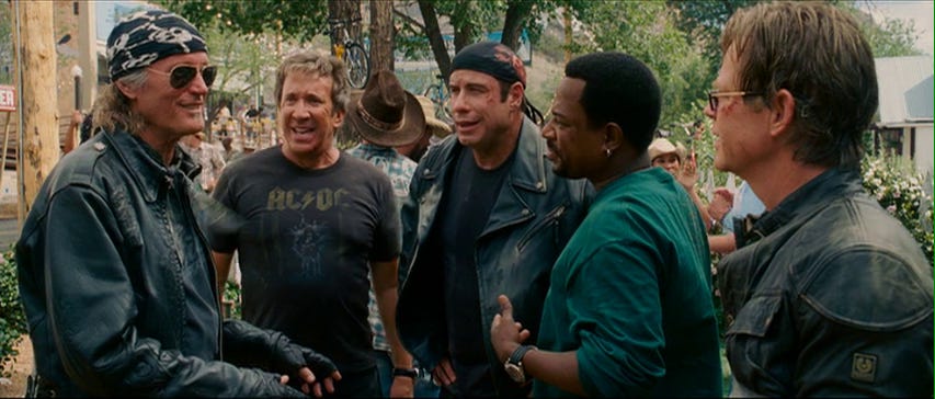 Peter Fonda Wild Hogs Blank Meme Template