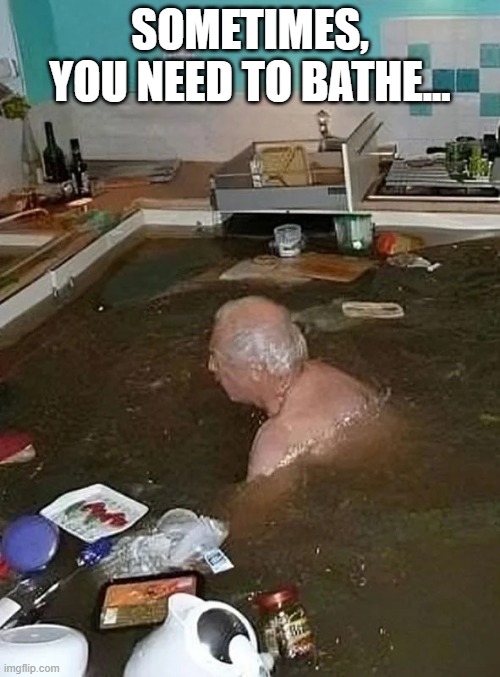 Cursed Bath | sometimes, you need to bathe... | image tagged in cursed image | made w/ Imgflip meme maker