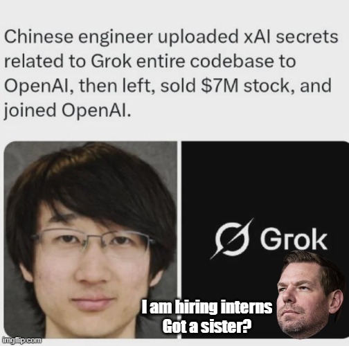 I am hiring interns
Got a sister? | made w/ Imgflip meme maker