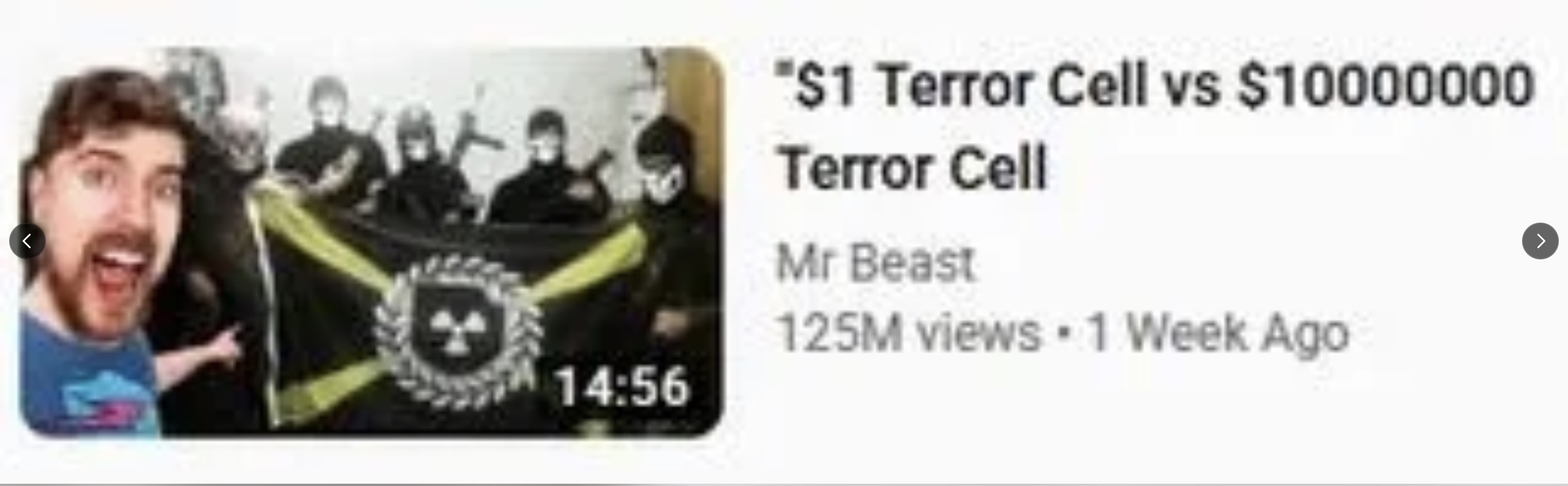 Mr beast Blank Meme Template