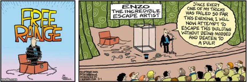 Free Range | image tagged in comics | made w/ Imgflip meme maker