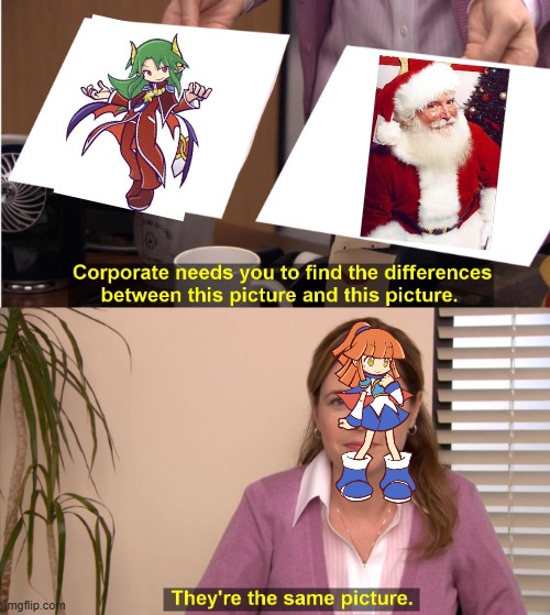 They're The Same Picture Meme | image tagged in memes,they're the same picture,puyo puyo | made w/ Imgflip meme maker