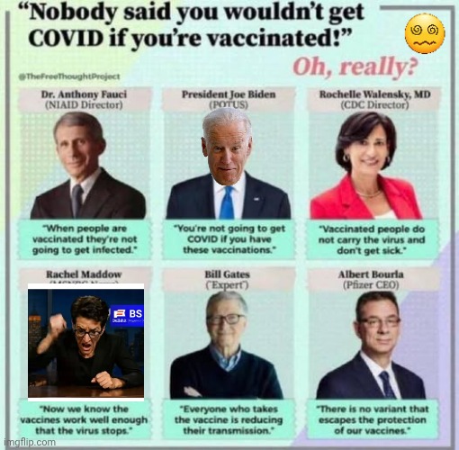 Elites lying about vaxxes | image tagged in img 6 png,weird,biden,mad,cow | made w/ Imgflip meme maker