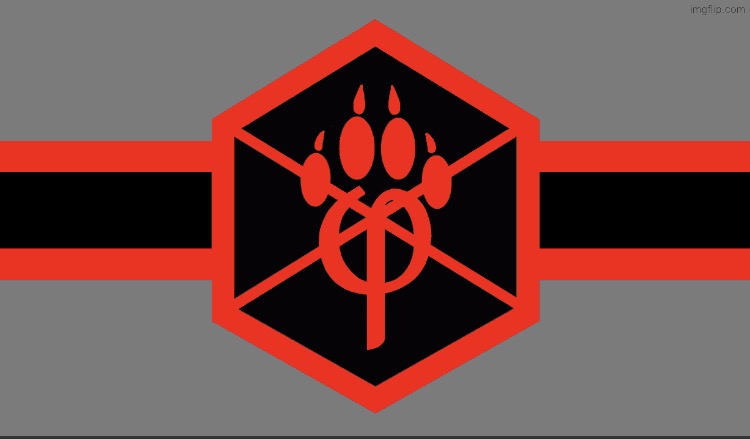 Anti furry flag best version | image tagged in anti furry flag best version | made w/ Imgflip meme maker