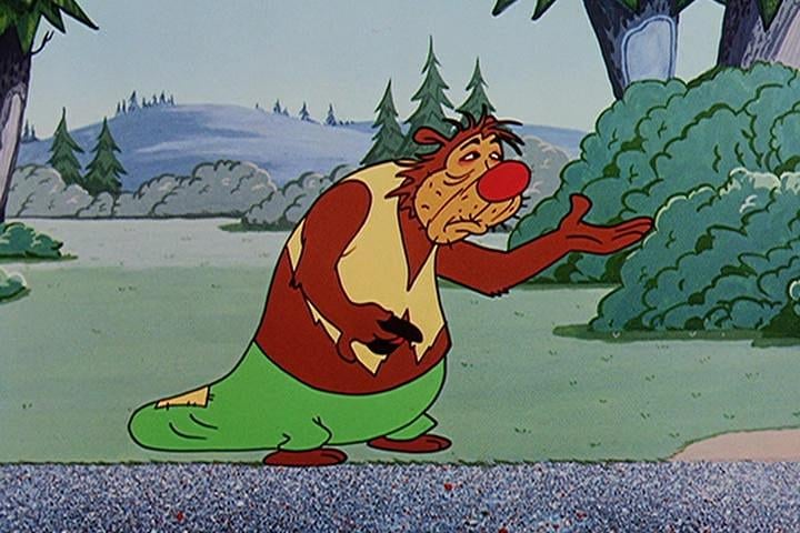 Woodpecker bear begging Blank Meme Template