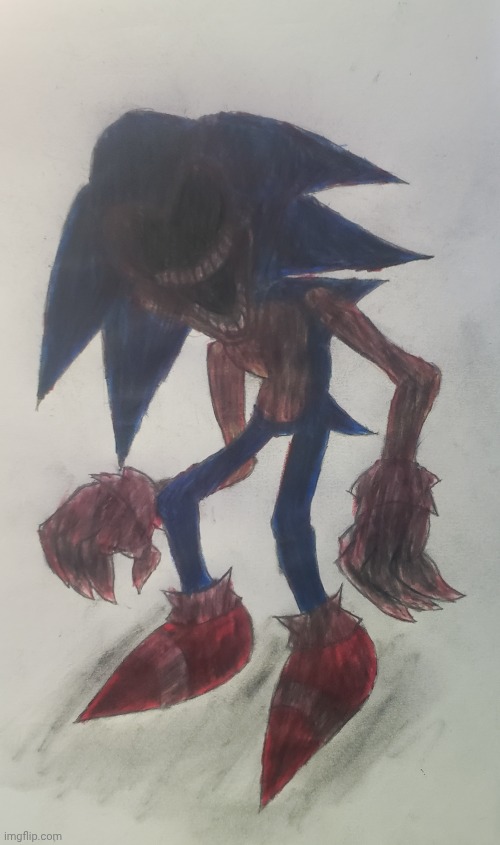 Carlos. | image tagged in sonic exe,exe,drawing | made w/ Imgflip meme maker