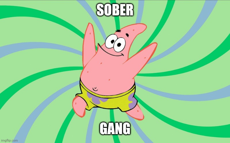 Sober | Sober; Gang | image tagged in sober | made w/ Imgflip meme maker