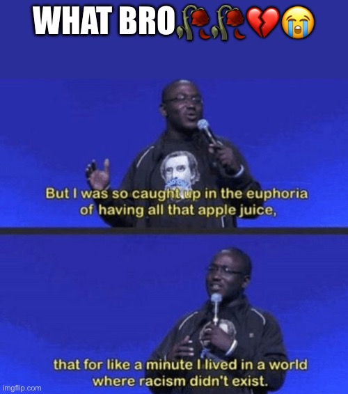 i was so caught up in the euphoria | What bro🥀🥀💔😭 | image tagged in i was so caught up in the euphoria | made w/ Imgflip meme maker