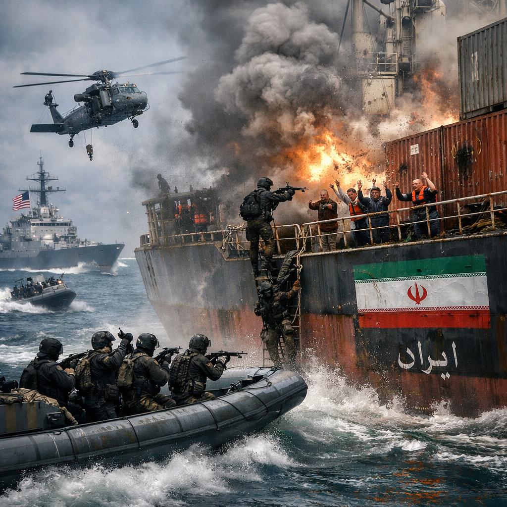 US–Israel–Iran War (World War 3 DLC) US commits maritime piracy, Blank Meme Template