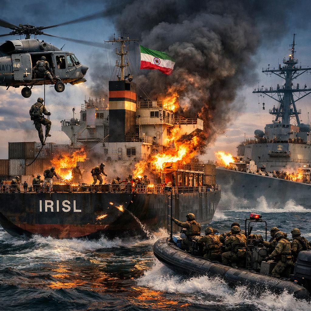 US–Israel–Iran War (World War 3 DLC) US commits maritime piracy, Blank Meme Template