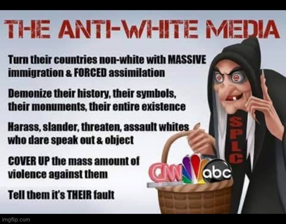 The “whites” in the leftist media are always exempt from the propaganda they spew out | image tagged in political meme,leftist media,anti white,gaslighting,marxist plan,traitors | made w/ Imgflip meme maker