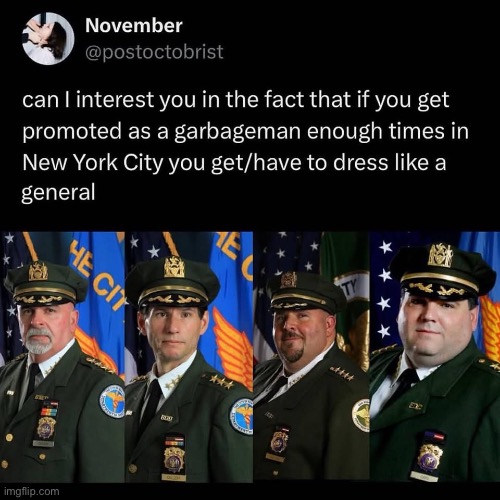 I hope there made from recycled metals | image tagged in promotion,job,success,gold medal,garbage | made w/ Imgflip meme maker