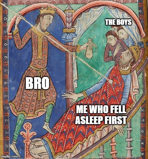 When you fall asleep first: | image tagged in download jpg | made w/ Imgflip meme maker