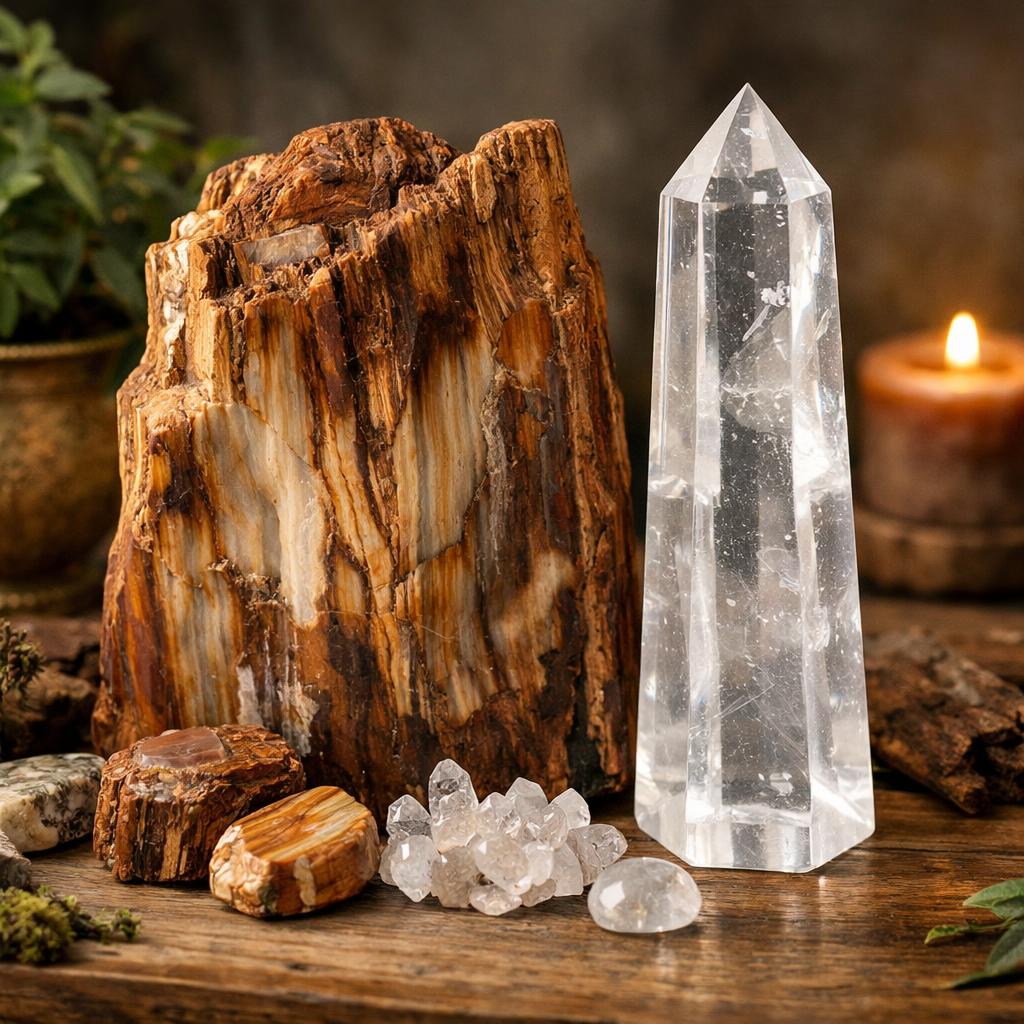 Yes, you can put petrified wood and a clear quartz obelisk toget Blank Meme Template