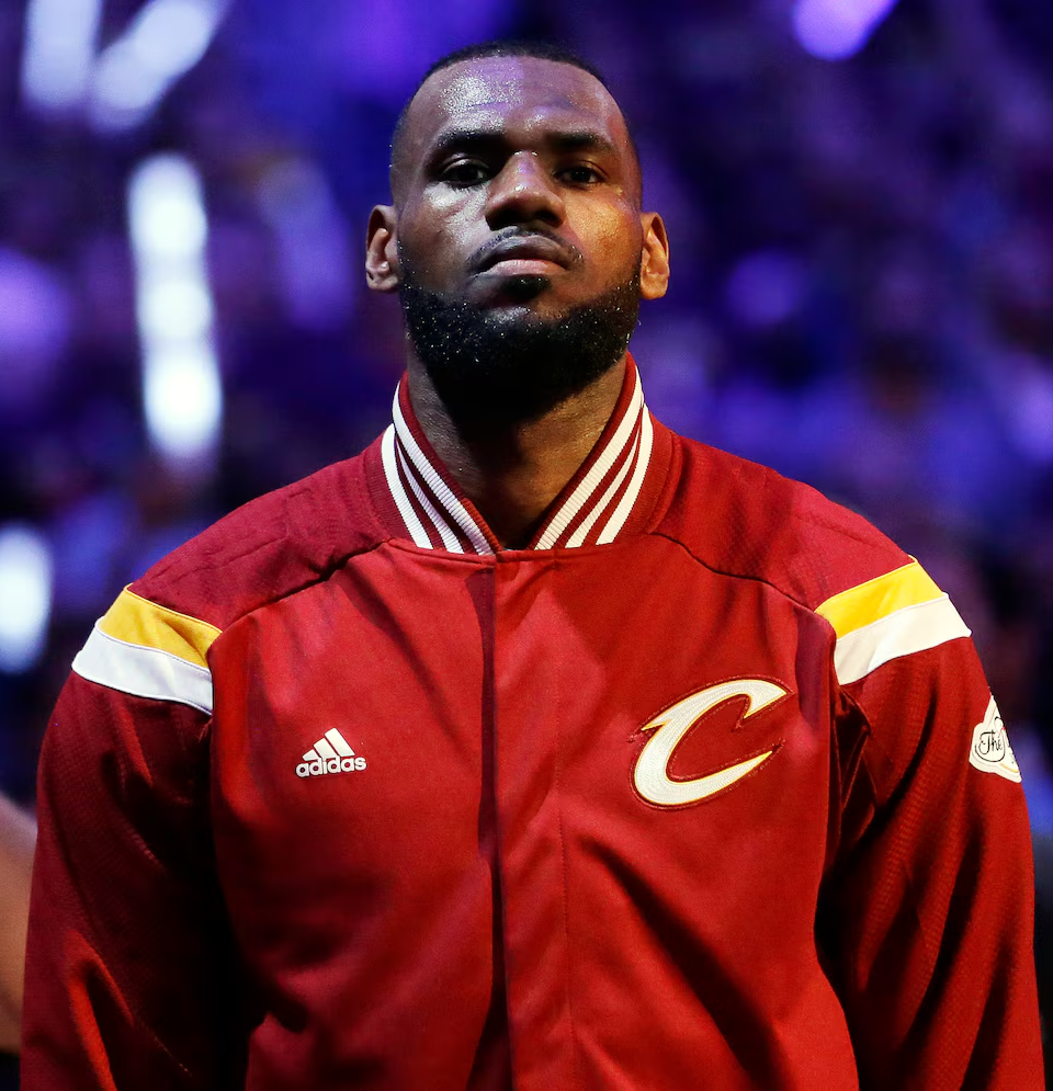 High Quality Lebron James "yes sir glory to X" Blank Meme Template