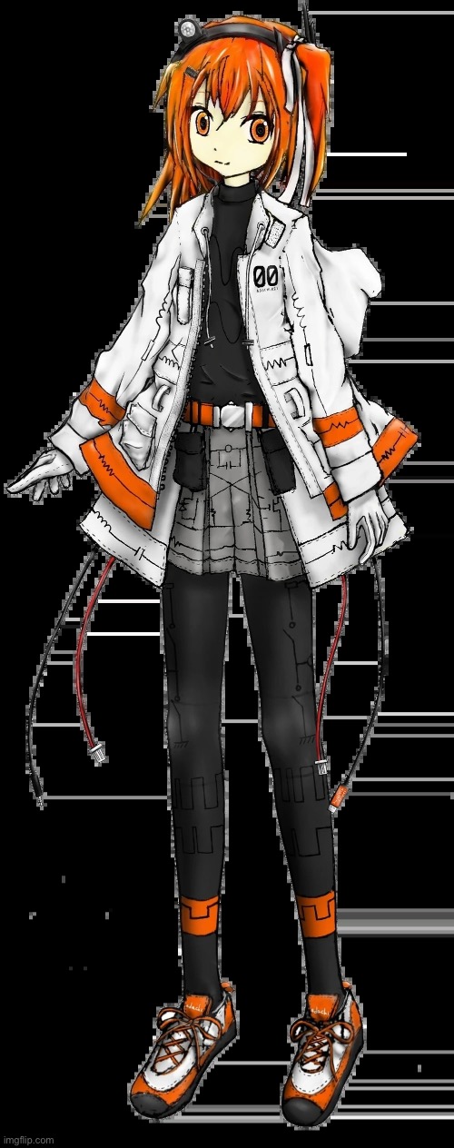 Would you called her a Clanker? | image tagged in rei adachi | made w/ Imgflip meme maker