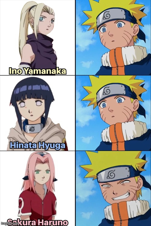 Kid Naruto Was Tripping | image tagged in memes,naruto,sakura,hinata,anime,ino yamanaka | made w/ Imgflip meme maker