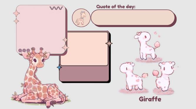 giraffe Blank Meme Template