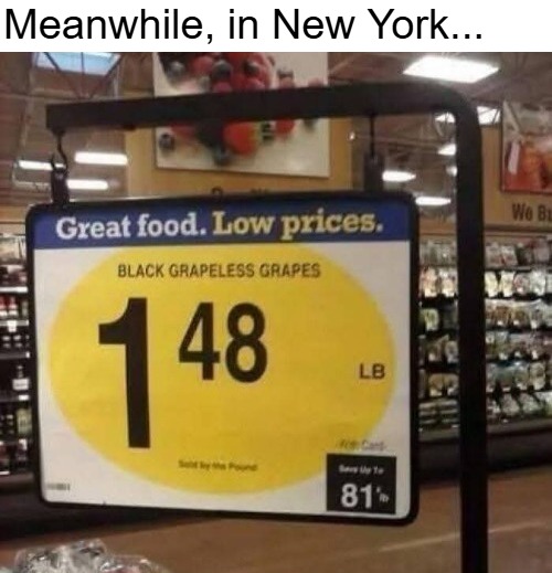 Meanwhile, in New York... | image tagged in funny,new york,politics | made w/ Imgflip meme maker