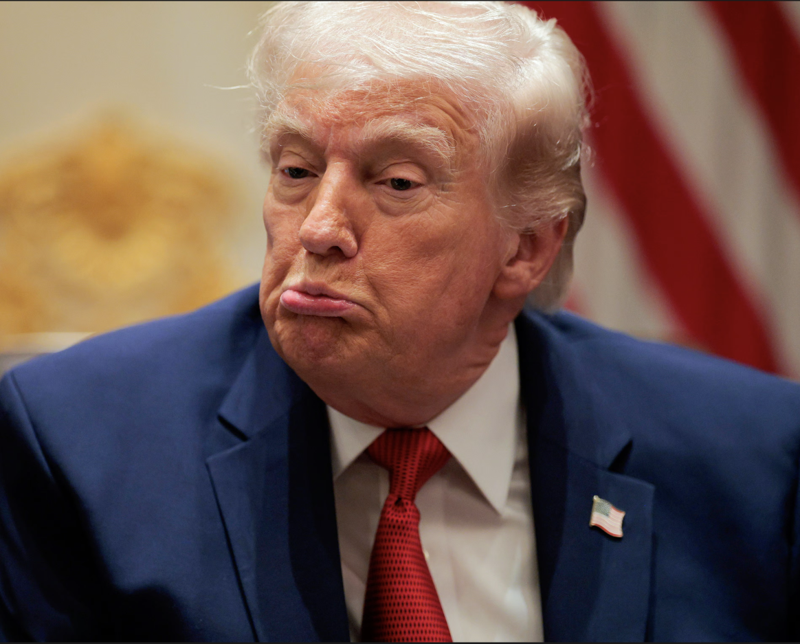 sad trump Blank Meme Template