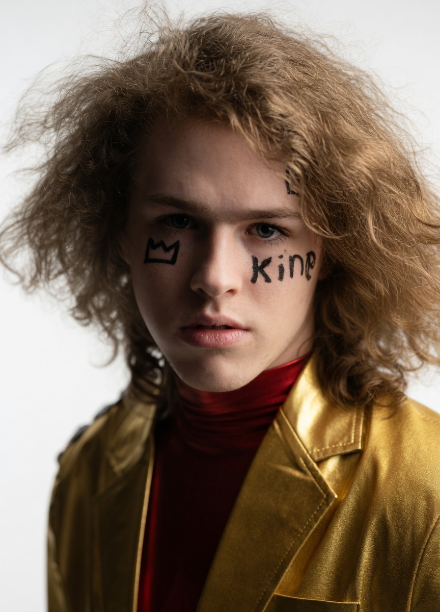 Liam Keel Northy face drawings AI Blank Meme Template