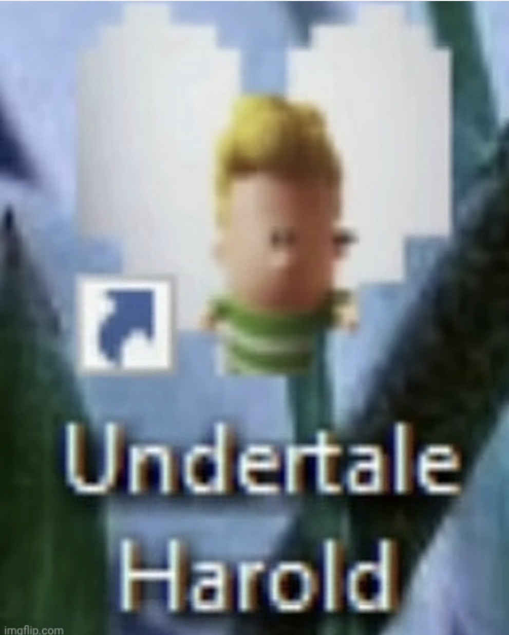 Undertale Harold Blank Meme Template
