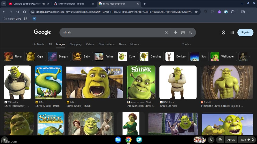 Why are the results hilarious? | image tagged in shrek | made w/ Imgflip meme maker