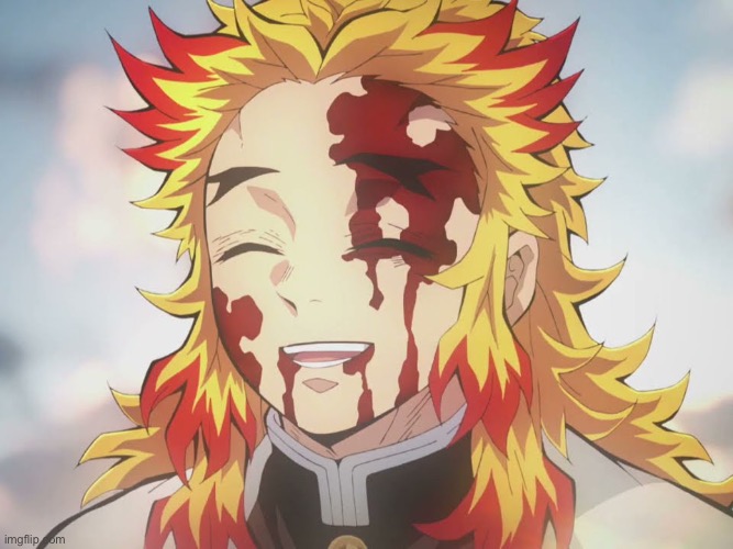 Rengoku Death | image tagged in rengoku death | made w/ Imgflip meme maker