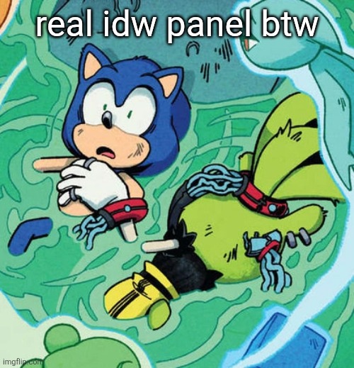 anyone but amy dawg | real idw panel btw | made w/ Imgflip meme maker