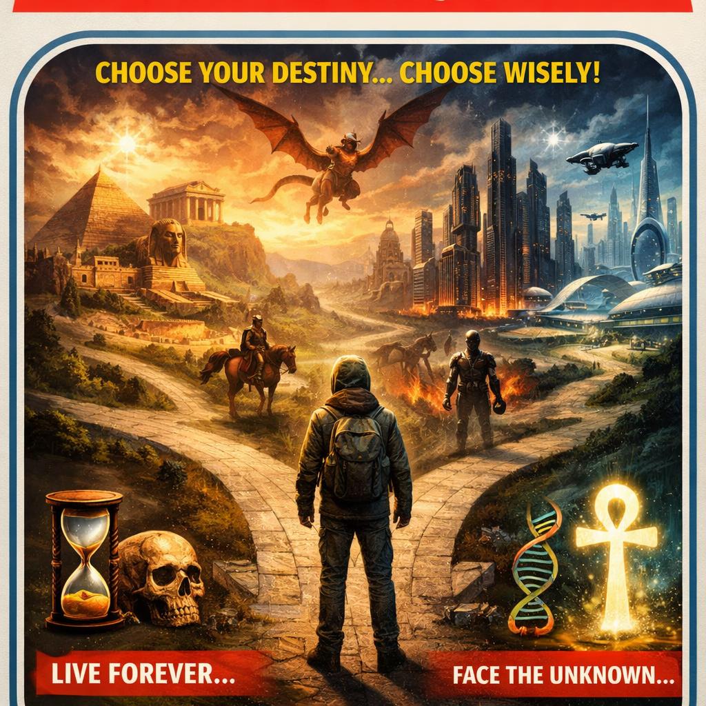 Choose Your Own Adventure Blank Meme Template