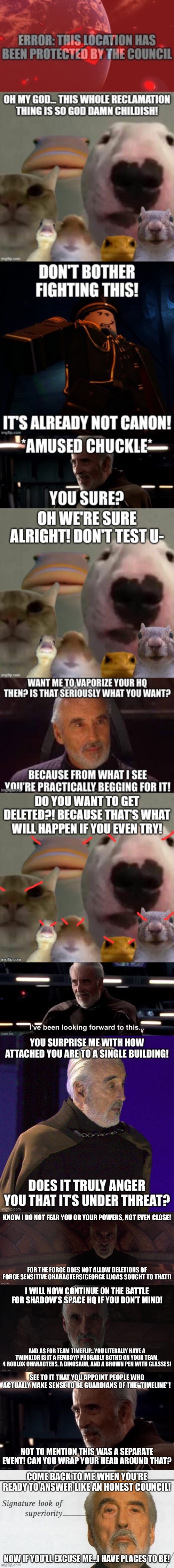 Sit down, reconsider, then come talk to me when you’re ready to converse like a fellow person! | made w/ Imgflip meme maker