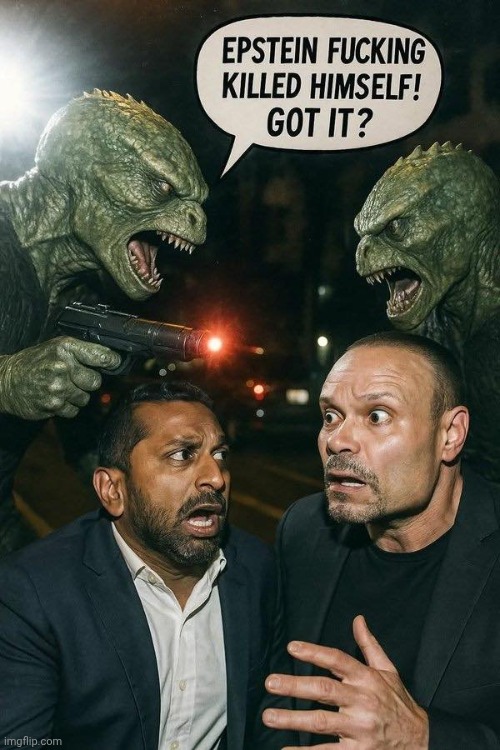 Reptillions vs Blowhards | image tagged in reptillions vs blowhards | made w/ Imgflip meme maker