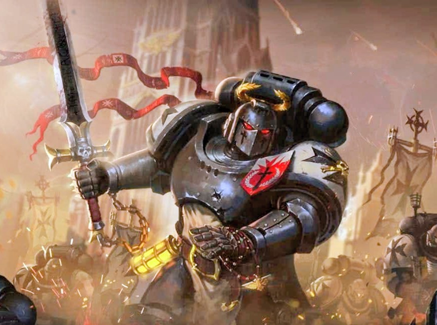 Black Templar Blank Meme Template