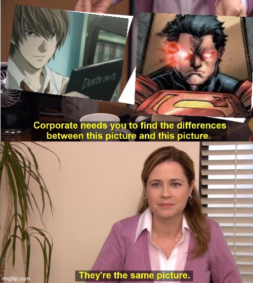 (Injustice Superman) | image tagged in memes,they're the same picture | made w/ Imgflip meme maker