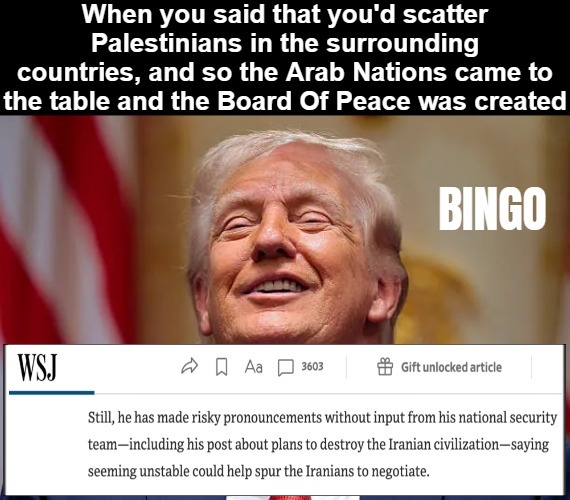 Art Of The Deal strategy, but don't make it too known. When the media believes it, the target will believe it | image tagged in donald trump,politics,iran | made w/ Imgflip meme maker