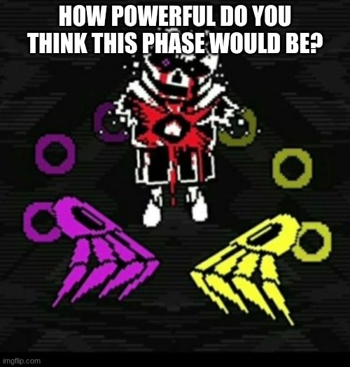 how powerful do you think this phase would be? | made w/ Imgflip meme maker