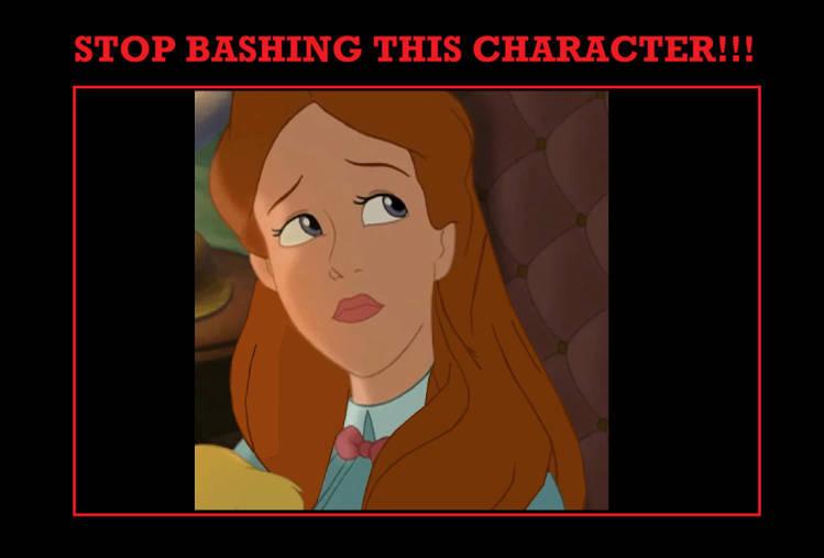 Stop Bashing this character Blank Meme Template