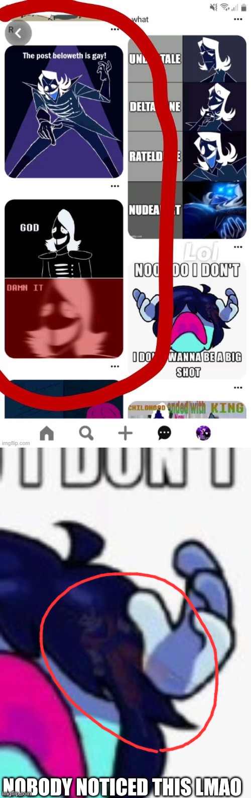 Nihahahahahahahahaha- | Nobody noticed this lmao | image tagged in goku | made w/ Imgflip meme maker