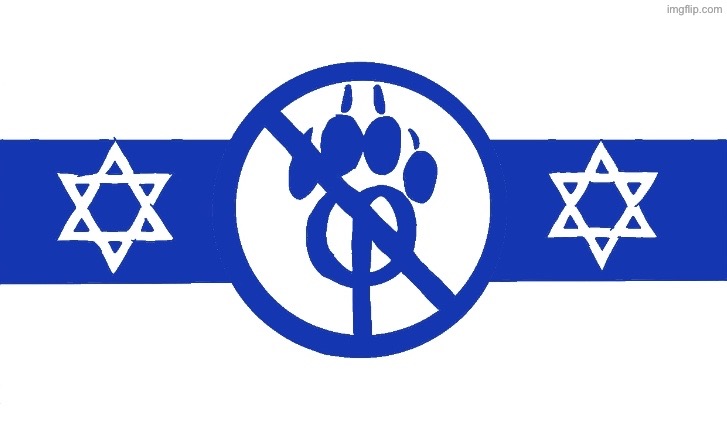 opinion on this flag? | image tagged in jewish anti furry flag | made w/ Imgflip meme maker