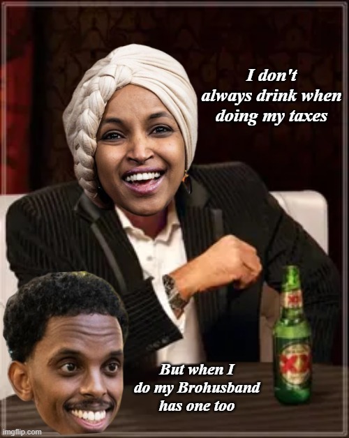 I don't always drink when doing my taxes But when I do my Brohusband has one too | made w/ Imgflip meme maker