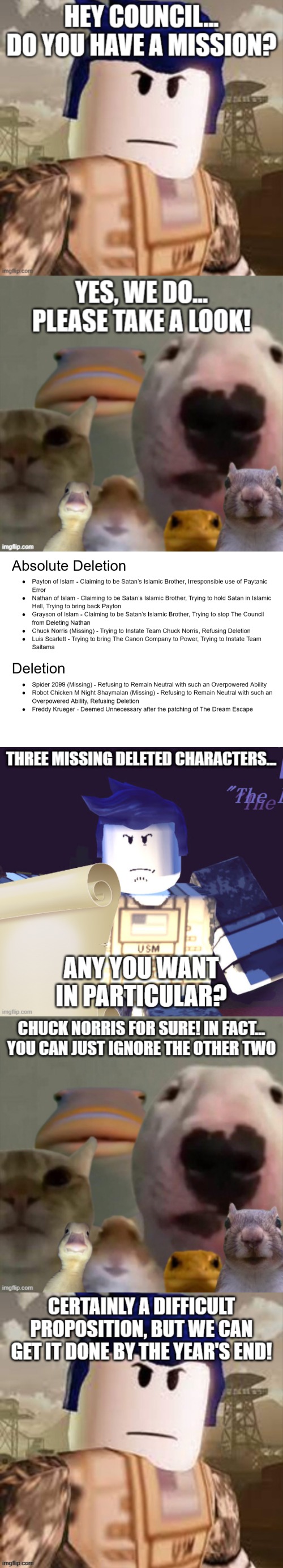 Chuck Norris Quest: The Beginning | made w/ Imgflip meme maker